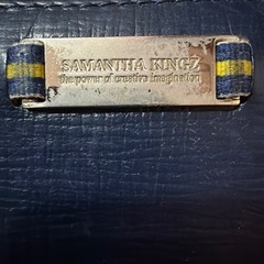 サマンサキングズ メンズ長財布 ネイビーの画像