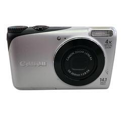118011 動作未確認 canon キャノン デジタルカメラ A2200 HD シルバー PowerShot [0000000005087]の画像