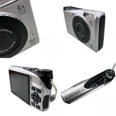 118011 動作未確認 canon キャノン デジタルカメラ A2200 HD シルバー PowerShot [0000000005087]の画像