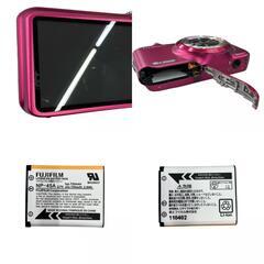 118011 動作未確認 FUJIFILM フジフィルム デジタルカメラ ピンク FINEPIX JX [0000000005085]の画像