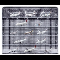 デアゴスティーニ JAL旅客機コレクション専用アクリルケース(背景写真）２セットの画像