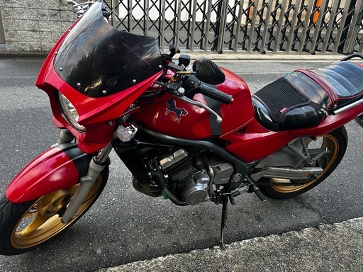 値引可！陸送応相談！Kawasaki バリオス1型初期型（45馬力）　250cc メンテ済実動！ブレーキ2ポッド強化済！ 竜王町！陸送応相談！Kawasaki バリオス1型初期型（45馬力）250cc