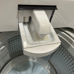 美品アクア 洗濯機　10kg 2022年式　 自動洗剤投入の画像