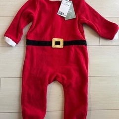 新品H&M ベビーサンタ服　お菓子の画像