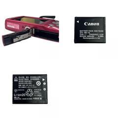 118011 動作未確認 canon キャノン デジタルカメラ レッド IXY 200 [0000000005092]の画像