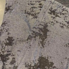 ZARA 2024 SS straight leg ジャガードデニムパンツの画像