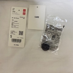 UNIQLO コーティングショートジャケット 38 ダークブラウン Sサイズ ユニクロの画像