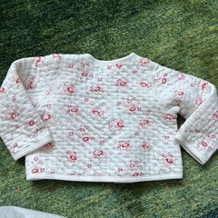 プチバトー　コットンキルティング　カーディガンの画像