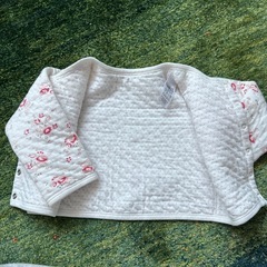 プチバトー　コットンキルティング　カーディガンの画像