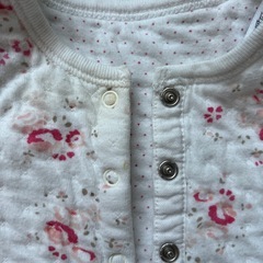 プチバトー　コットンキルティング　カーディガンの画像