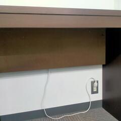 シンプルデスク　ワークデスクの画像