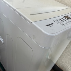 ✴︎値下げ中【美品】ハイセンス 全自動洗濯機4.5kg｜動作良好｜練馬区 ✴︎現金支払い用ページの画像