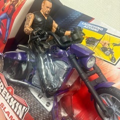 WWE アンダーテイカーフィギュア（バイク付）の画像