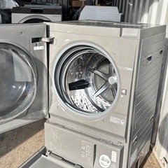 🔥🔥2018年　パナソニック　cuble NA-VG2200L 左開き　洗濯10kg乾燥5kg 設置まで　対応　神奈川、東京23区配達無料　🚚💦の画像