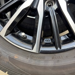 スタッドレスタイヤ195/65R15 ホイール、ナット付き　の画像