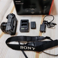 Sony α6400 ミラーレス一眼カメラ 本体の画像
