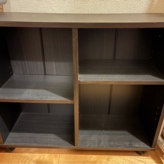 キャスター付き収納棚2つの画像