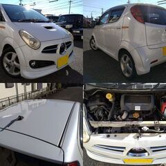 検9/12 スバル R2 S スーパーチャージャー 社外CDデッキ/ETC/純正フロントスポイラー/純正エアロスプラッシュ/HIDライト/LEDフォグの画像