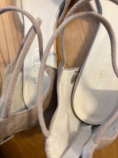 ルタロン 節約 アンクル フラット パンプス 25cm ルタロン 辻直子 バイ