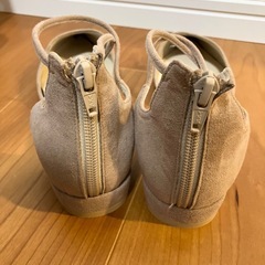 ルタロン　アンクル　フラット　パンプス　25cmの画像