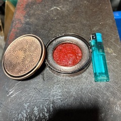 印肉　菊　天皇陛下　昭和レトロ　ジャンク品の画像