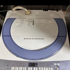 2021年製　シャープ洗濯機の画像