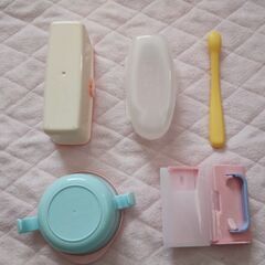 ベビー用品　離乳食　お菓子入れ　ジュース入れ　スプーン　まとめての画像