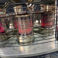 CORONA(コロナ) 石油ストーブ 【日本生産】 (木造6畳 / コンクリート8畳 まで) 電源不要 防災対策 キャンプ タンク容量3.7L ワンタッチ給油 ダークグレー RX-22YA(HD)の画像