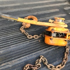 KITO レバーブロック　3tの画像