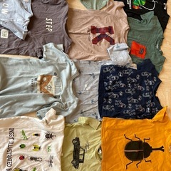 Tシャツ14枚セットまとめて100〜110 1着あたり43円🤩の画像