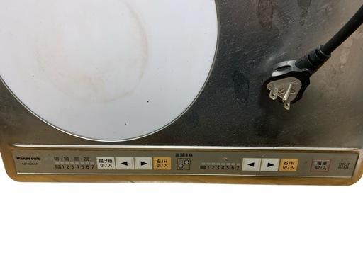 IHクッキングヒーター パナソニック製（Panasonic）KZ-HS20AP 2口IH 200Vタイプ