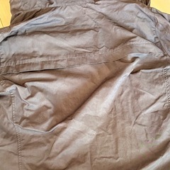 メンズ　ジャンパー　黒　フード付き　Mサイズの画像