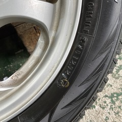 軽自動車　軽トラなどに‼️１５５／６５Ｒ１３　４本セット　スタッドレス　PCD 100 PCD114.3 PCD 110の画像