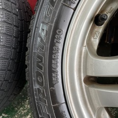 軽自動車　軽トラなどに‼️１５５／６５Ｒ１３　４本セット　スタッドレス　PCD 100 PCD114.3 PCD 110の画像