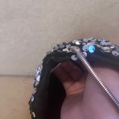キラキラバッグ　2way パーティーの画像