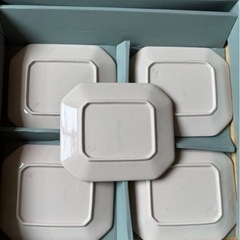 伊万里　風花車　梅花模様　新品未使用品✨美品　大皿1枚小皿5枚セットの画像