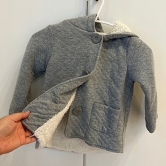 ポンポン帽子付き100〜110の画像