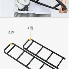 中古　使用期間1カ月程度　簡易シューズラック　４段中　購入価格1,980円の画像