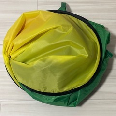 テント型ボールプール　カラーボール100個付きの画像