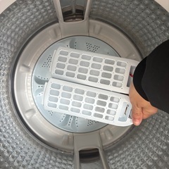 ⭐️AQUA⭐️全自動洗濯機 2020年 8kg 大阪市近郊配送無料の画像