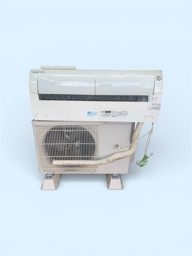 【標準取付込】2020年製 三菱 ルームエアコン 6畳用 MSZ-AH2219-W 中古 47,500円