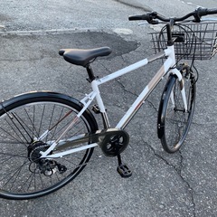 【店頭販売】クロスバイク オフィスプレスTR 美品 700×32c 7段変速 サイズ480【管理7378】　の画像
