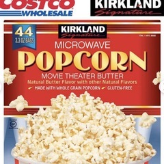 コストコポップコーン5個の画像