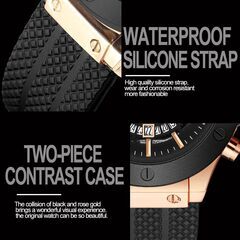 全国発送　新品未使品 vavavoomメンズ腕時計 オマージュ の画像