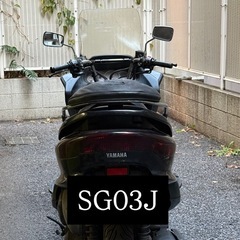 【現状】マジェスティC250(SG03J) 6.9万km 自賠責R8/8 書類あり 引取希望 の画像