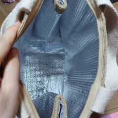 [無料]新品ジュート保冷バッグの画像