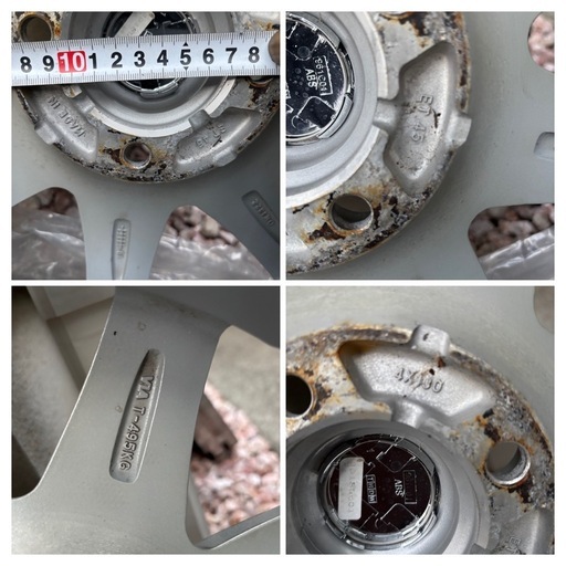155/65R14 アルミホイール付き　4本セット