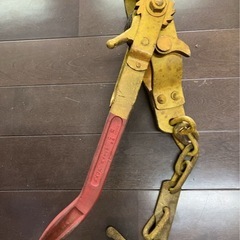 大和工業 ハンドウィンチ？ ダイワ式 C型 ガチャリキ？ ワイヤーロープ ワイヤープーラー？ 牽引機？ の画像