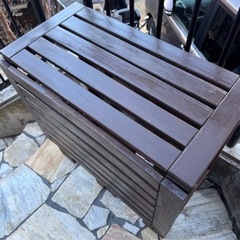 IKEA  アウトドア　おりたたみテーブルの画像