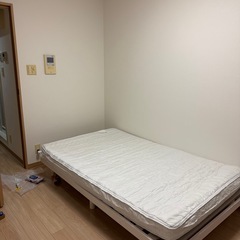 ニトリ　セミダブル　すのこベッドの画像